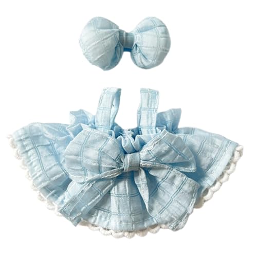 CUTeFiorino 2025 Rock für 5,9/6,7 Mehrere stilvolle Outfit-Sets können zum Wechseln der Kleidung für Ihre 15 und 17-cm-Puppen verwendet Werden. Bastelschürzen Kittel (F, S) von CUTeFiorino