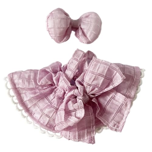 CUTeFiorino 2025 Rock für 5,9/6,7 Mehrere stilvolle Outfit-Sets können zum Wechseln der Kleidung für Ihre 15 und 17-cm-Puppen verwendet Werden. Bastelschürzen Kittel (G, S) von CUTeFiorino