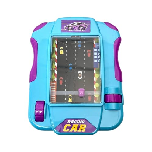 CUTeFiorino Children Handheld Games Console Toy Interesting Avoid Obstacles Car Game Boredom & Stress Toy for Kids 36 Kleinkindspielzeug Auto (Blue, One Size) von CUTeFiorino
