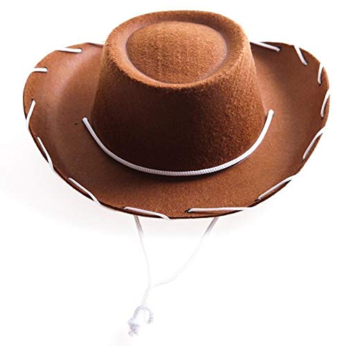CUTeFiorino Ein Cowboy Küsst Requisiten Rot 1 Stück Kleidung und Dekorationen Basketballmützen Feiertag Halstuch Cowboy (Brown, One Size) von CUTeFiorino