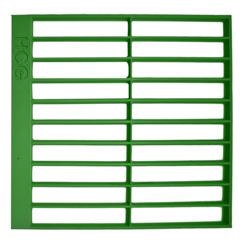 CUTeFiorino Lineal für Kunst, rutschfestes strukturiertes Gitterwerkzeug, DIY-Lineal für gerade Bohrer, Platzierungslineal zum Malen, Bastelsets, Zubehör für Erwachsene, Anfänger und (Green, One Size) CUTeFiorino Lineal für Kunst, rutschfestes strukturiertes Gitterwerkzeug, DIY-Lineal für gerade Bohrer, Platzierungslineal zum Malen, Bastelsets, Zubehör für Erwachsene, Anfänger und (Green, One Size) von CUTeFiorino