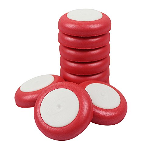 CUTeFiorino Zählrahmen 50 Stück Discs Bullet für Praxis Nitron Vigilon Proton Kleinkindspielzeug (Red, One Size) von CUTeFiorino