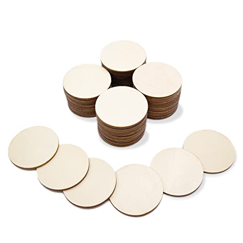 CUWELT 100 Stück 50mm Runde Holzscheiben zum Basteln, Holzscheiben Log Scheiben Rund, Unvollendete Verzierungen Holz Log Scheiben Rund für Hochzeit Dekoration DIY Handwerk Handarbeit Holz Etiketten CUWELT 100 Stück 50mm Runde Holzscheiben zum Basteln, Holzscheiben Log Scheiben Rund, Unvollendete Verzierungen Holz Log Scheiben Rund für Hochzeit Dekoration DIY Handwerk Handarbeit Holz Etiketten von CUWELT