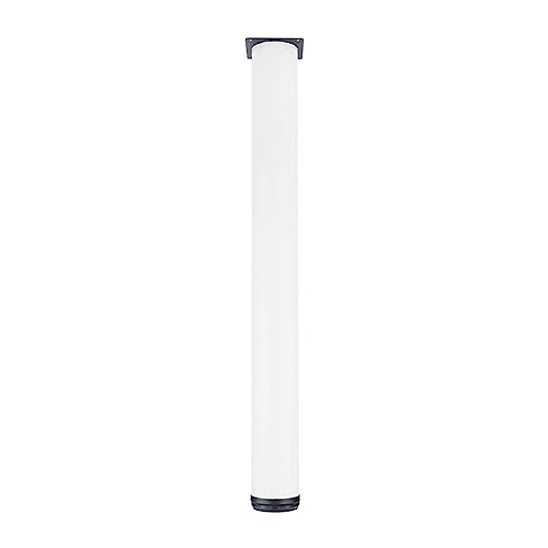 CVQJL Verstellbare Tischbeine, Stützfüße aus Metall, Möbelbeine aus Aluminiumlegierung für Esstisch, Werkbank, Bar - Anpassbar 135 cm (53,1 Zoll), Weißes Finish von CVQJL