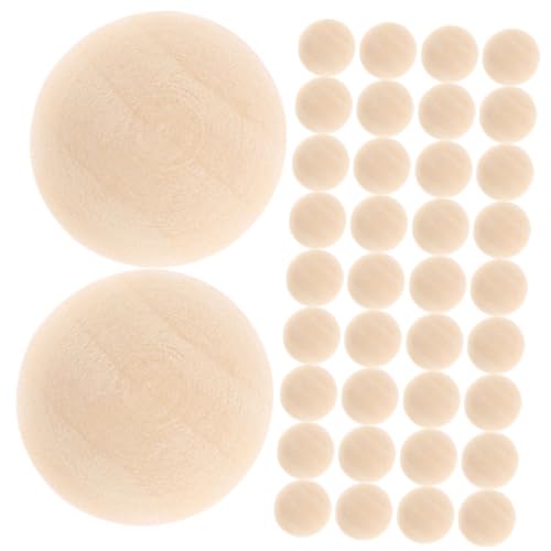 100 Stück Halbkugel Holzperlen aus Lotus Holz Natürliche Unlackierte Diy Bastelmaterialien für Schmuckherstellung Armbänder Ohrringe und Dekoration von CVUTOVO