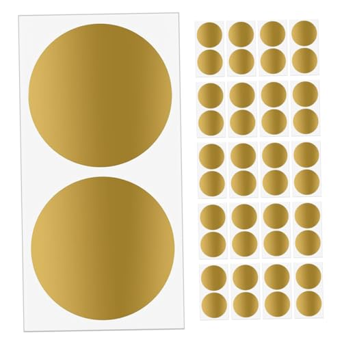 30 Stück Runde Rubbelaufkleber für Diy Gewinnspiele Selbstklebende Sticker mit Verstecktem Inhalt für Überraschungen und Preise von CVUTOVO