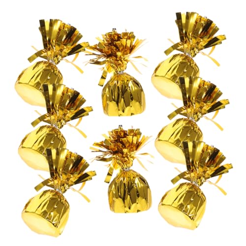 8 Stück Teiliges Goldene Ballongewichte für Heliumballons Robuste Halter für Partydekorationen für Hochzeiten Geburtstagsfeiern und Feiertagsfeiern Einzigartiges Design für 8 Stück Teiliges Goldene Ballongewichte für Heliumballons Robuste Halter für Partydekorationen für Hochzeiten Geburtstagsfeiern und Feiertagsfeiern Einzigartiges Design für von CVUTOVO