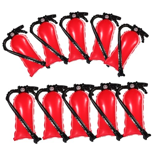 CVUTOVO 10 Stück Teiliges Folienballons in Feuerlöscher Form Einfach Aufblasbar Dekorative Feuerwehr Mottoparty Luftballons für Feuerwehrgeburtstag Jungenparty Besondere Eventdeko CVUTOVO 10 Stück Teiliges Folienballons in Feuerlöscher Form Einfach Aufblasbar Dekorative Feuerwehr Mottoparty Luftballons für Feuerwehrgeburtstag Jungenparty Besondere Eventdeko von CVUTOVO