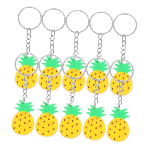 CVUTOVO 12 Stück Ananas-anhänger, Schlüsselanhänger Mit Sommermotiv, Schlüsselanhänger, Anhänger, Schöne Früchte, Schlüsselanhänger, Hängende Ornamente Für Hawaii-party-dekorationen CVUTOVO 12 Stück Ananas-anhänger, Schlüsselanhänger Mit Sommermotiv, Schlüsselanhänger, Anhänger, Schöne Früchte, Schlüsselanhänger, Hängende Ornamente Für Hawaii-party-dekorationen von CVUTOVO
