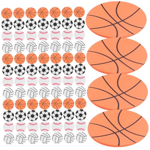CVUTOVO 120Stücke Aufkleber Selbstklebende Sticker Fußball Basketball Volleyball und Baseball für Scrapbooking Partydekoration und Lernmaterialien CVUTOVO 120Stücke Aufkleber Selbstklebende Sticker Fußball Basketball Volleyball und Baseball für Scrapbooking Partydekoration und Lernmaterialien von CVUTOVO
