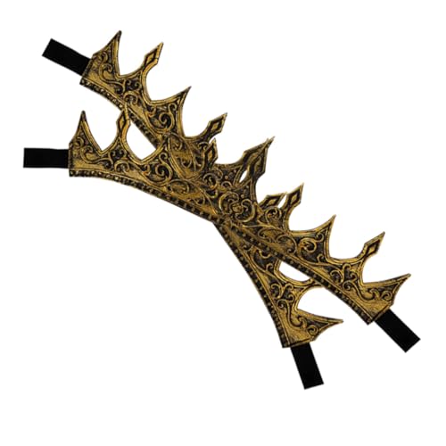 CVUTOVO 2 Stück Mittelalterliche Königskronen für Herren Kostüm Tiara Kopfband Zubehör für Geburtstagsfeiern Halloween und Cosplay Design für Eindrucksvolle Auftritte CVUTOVO 2 Stück Mittelalterliche Königskronen für Herren Kostüm Tiara Kopfband Zubehör für Geburtstagsfeiern Halloween und Cosplay Design für Eindrucksvolle Auftritte von CVUTOVO