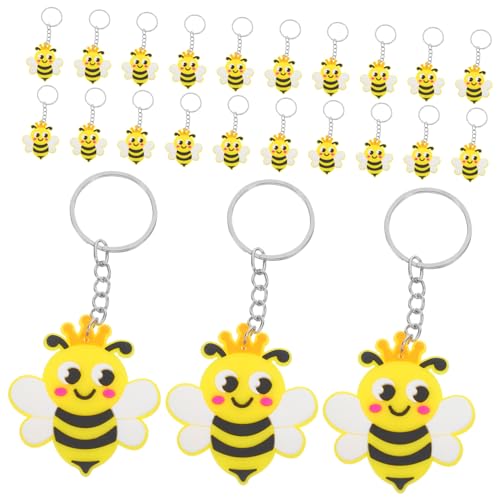 CVUTOVO Stück Niedliche Bienen Schlüsselanhänger mit Charm für Kindergeburtstagsfeiern Süße Dekoration für Taschen und Rucksäcke CVUTOVO Stück Niedliche Bienen Schlüsselanhänger mit Charm für Kindergeburtstagsfeiern Süße Dekoration für Taschen und Rucksäcke von CVUTOVO