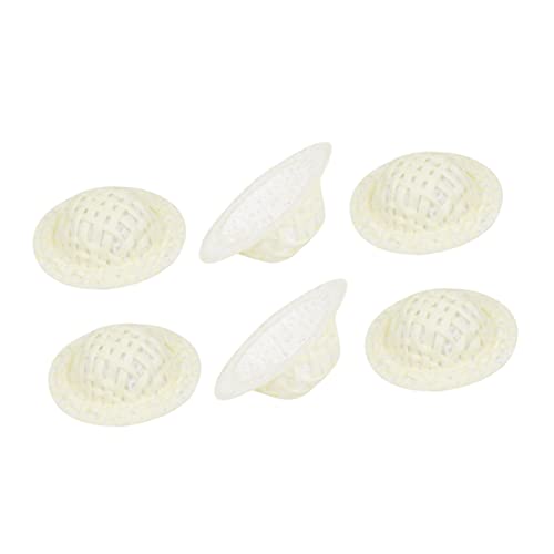 CVUTOVO 50 Stück Mini Papier Stoffhüte Handgefertigt DIY Puppenhut Bastelset Für Puppenparty Dekoration Zubehör CVUTOVO 50 Stück Mini Papier Stoffhüte Handgefertigt DIY Puppenhut Bastelset Für Puppenparty Dekoration Zubehör von CVUTOVO
