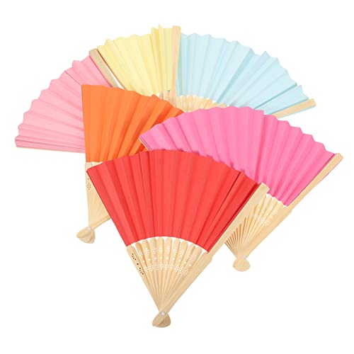 CVUTOVO 6 Stück Diy Faltfächer für Teiliges aus Papier und Blanko zum Bemalen Kreative Bastelideen für Dekoration für Jungen und Mädchen CVUTOVO 6 Stück Diy Faltfächer für Teiliges aus Papier und Blanko zum Bemalen Kreative Bastelideen für Dekoration für Jungen und Mädchen von CVUTOVO