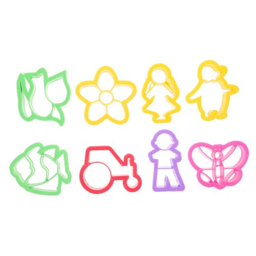 CVUTOVO 8 Stück Teiliges Polymer Clay Ausstecher Set Leichte und Tragbare Werkzeuge für DIY Schmuckherstellung zum Schneiden und Formen von Lufttrocknendem und Modelliermasse CVUTOVO 8 Stück Teiliges Polymer Clay Ausstecher Set Leichte und Tragbare Werkzeuge für DIY Schmuckherstellung zum Schneiden und Formen von Lufttrocknendem und Modelliermasse von CVUTOVO