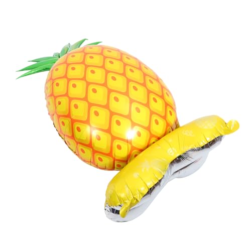 CVUTOVO Cartoon-ballon Ananasform Aluminiumfolie Sommerliche Party-dekoration Für Kindergeburtstage Hawaii- Und von CVUTOVO
