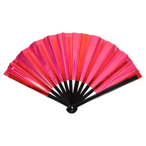 CVUTOVO Chinesischer Handfächer Faltbarer Tanzfächer aus PVC für Hochzeiten Partys und Aufführungen Leicht Tragbar und Vielseitig Einsetzbar für und CVUTOVO Chinesischer Handfächer Faltbarer Tanzfächer aus PVC für Hochzeiten Partys und Aufführungen Leicht Tragbar und Vielseitig Einsetzbar für und von CVUTOVO