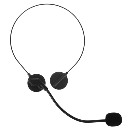 CVUTOVO Fake Mikrofon Headset Kostümzubehör für Mädchen Realistisches Rock Star Headset aus Robustem Kunststoff Tragbares Show-Accessoire für Cosplay Party und Maskerade CVUTOVO Fake Mikrofon Headset Kostümzubehör für Mädchen Realistisches Rock Star Headset aus Robustem Kunststoff Tragbares Show-Accessoire für Cosplay Party und Maskerade von CVUTOVO