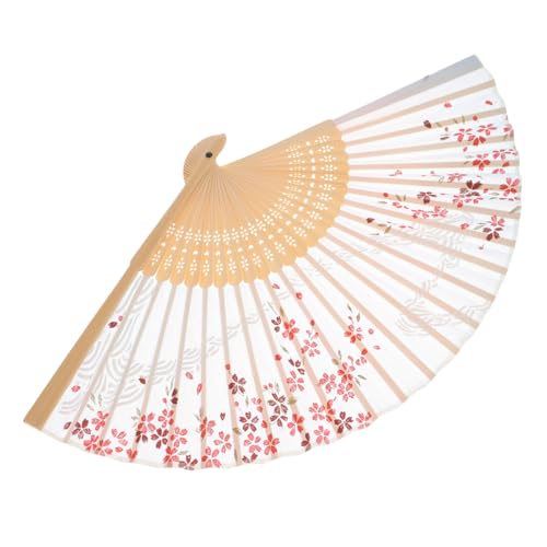 CVUTOVO Faltbarer Handgefertigter Vintage Fächer aus Eleganter Hochzeitsfächer für Damen Dekorativ und Praktisch für Feiern Tänze und Diy Dekorationen CVUTOVO Faltbarer Handgefertigter Vintage Fächer aus Eleganter Hochzeitsfächer für Damen Dekorativ und Praktisch für Feiern Tänze und Diy Dekorationen von CVUTOVO