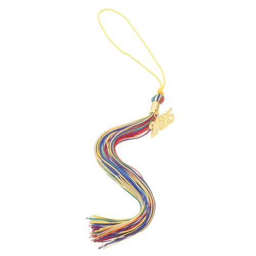 CVUTOVO Graduation Cap Tassel Charm mit Goldenem Anhänger Elegantes DIY Abschlusskappen-accessoire für Zeremonien und Partys Stilvolle und Langlebige Abschlussfeier-dekoration von CVUTOVO