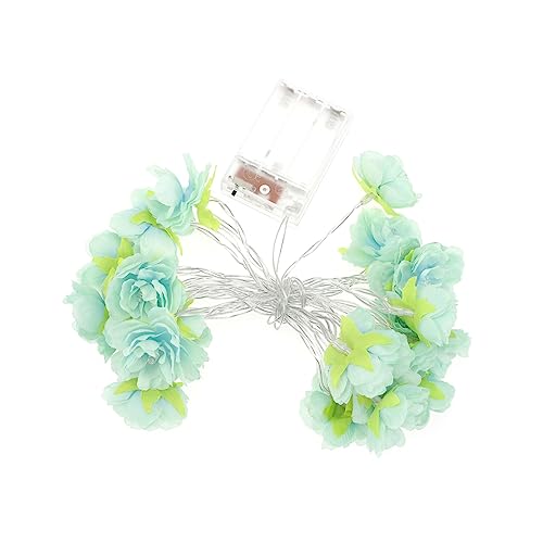 CVUTOVO LED Blumen Lichterkette Warmweiße Leds Batteriebetrieben Dekoration für Partys Hochzeiten Valentinstag Muttertag und CVUTOVO LED Blumen Lichterkette Warmweiße Leds Batteriebetrieben Dekoration für Partys Hochzeiten Valentinstag Muttertag und von CVUTOVO