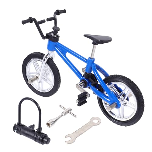 CVUTOVO Mini Finger Bike Modell aus Kompaktes Finger Sportspielzeug für Erwachsene als und Tischdekoration Geeignet für Fingerübungen und Entspannte Momente von CVUTOVO