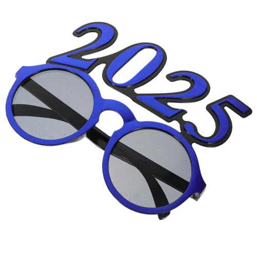 CVUTOVO Neujahrsbrille Aus Kunststoff Lustiger Tanzbrillenrahmen Feierbrille Partybrille Partybrille Requisiten Silvesterbrille 2025 Zahlenbrille Brille Für Männer Blau PC CVUTOVO Neujahrsbrille Aus Kunststoff Lustiger Tanzbrillenrahmen Feierbrille Partybrille Partybrille Requisiten Silvesterbrille 2025 Zahlenbrille Brille Für Männer Blau PC von CVUTOVO