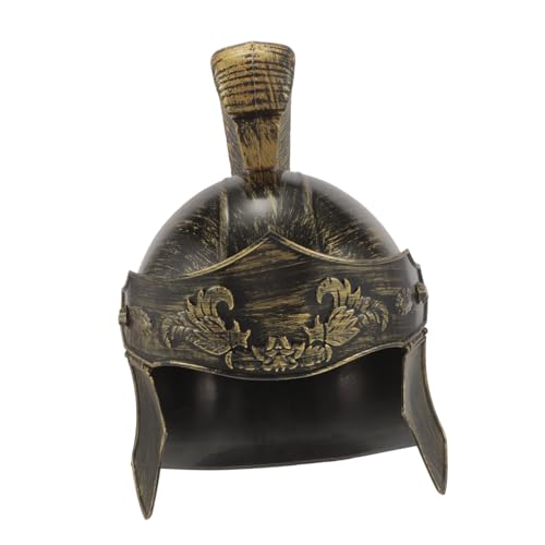 CVUTOVO Römischer Soldatenhelm für Cosplay Vintage Kopfbedeckung für Kostümpartys Realistischer Look Leicht zu Lagern Perfektes Zubehör für Kostüme und Events von CVUTOVO