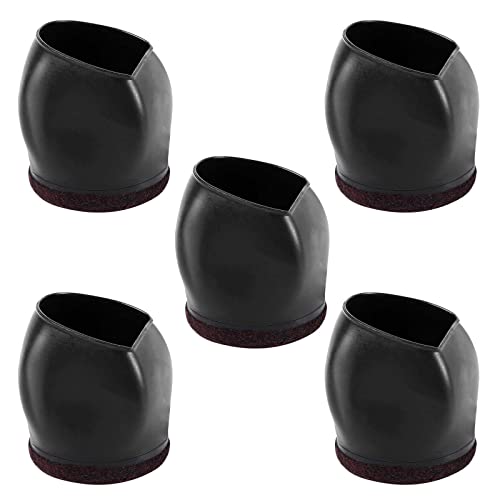 5 Stück Stuhlfüße Bodenschoner Filz Bett Bürostuhl Radstopper Möbelbeine Rollen Cup für Hartholzfliesen 5 Stück Stuhlfüße Bodenschoner Filz Bett Bürostuhl Radstopper Möbelbeine Rollen Cup für Hartholzfliesen von CVZQTE