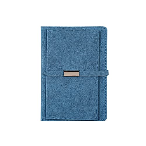 CWCQGH Portfolio-Organizer, A5, tragbar, Business-Padfolio, Schnalle, Konferenz-Notizbuch, Business-Portfolio mit Reißverschluss (blau, Einheitsgröße) von CWCQGH