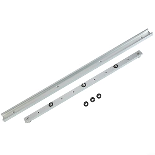 CWOQOCW 1 Set Aluminium-Legierung T-Schienen Schlitz Gehrungsschiene und Gehrungsstange Schieber Tisch Holzbearbeitungswerkzeuge mit Schrauben für Tischsäge Holzbearbeitung (600 mm T-Schiene + 450 mm CWOQOCW 1 Set Aluminium-Legierung T-Schienen Schlitz Gehrungsschiene und Gehrungsstange Schieber Tisch Holzbearbeitungswerkzeuge mit Schrauben für Tischsäge Holzbearbeitung (600 mm T-Schiene + 450 mm von CWOQOCW