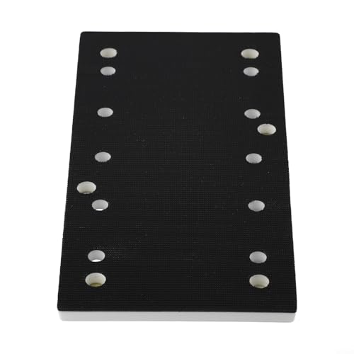 CWOQOCW Quadratisches Schleifpad, 225 x 115 mm, Ersatzbodenplatte mit 6 Staubsammellöchern von CWOQOCW