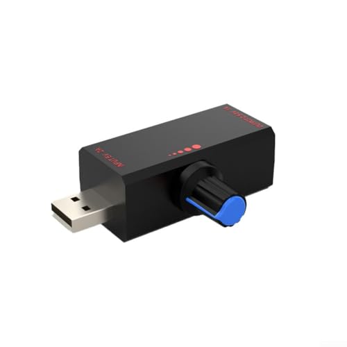 Lüftergeschwindigkeitsregler mit zwei USB-Ausgängen für mehr Komfort und Kompatibilität Lüftergeschwindigkeitsregler mit zwei USB-Ausgängen für mehr Komfort und Kompatibilität von CWOQOCW