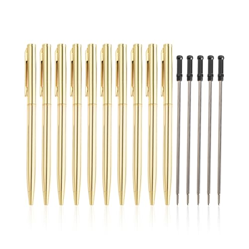 10 Kugelschreiber-Set, 5 Nachfüllungen, Gelstift-Set, Damen-Kugelschreiber, Herren-Kugelschreiber, Geeignet Für Hochzeiten, Unternehmen Und Büros 10 Kugelschreiber-Set, 5 Nachfüllungen, Gelstift-Set, Damen-Kugelschreiber, Herren-Kugelschreiber, Geeignet Für Hochzeiten, Unternehmen Und Büros von CWPFVQA