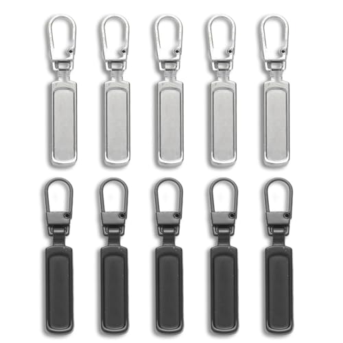 10 Stück Kleiderabzieher Aus Metall, Abnehmbares Zubehör, Kleidungsreparatur, Ersatz Von Kleidungszubehör, Geeignet Für Taschen, Kleidung, Gepäck Usw. 10 Stück Kleiderabzieher Aus Metall, Abnehmbares Zubehör, Kleidungsreparatur, Ersatz Von Kleidungszubehör, Geeignet Für Taschen, Kleidung, Gepäck Usw. von CWPFVQA
