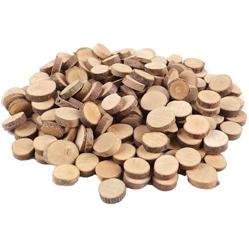 120 Stück Runde Holzspäne, Basteldekoration, Holzscheiben, Diy-Bastel-Holzspäne, Handbemalte Leere Holzspäne, Pastorale Schieß-Requisiten 120 Stück Runde Holzspäne, Basteldekoration, Holzscheiben, Diy-Bastel-Holzspäne, Handbemalte Leere Holzspäne, Pastorale Schieß-Requisiten von CWPFVQA