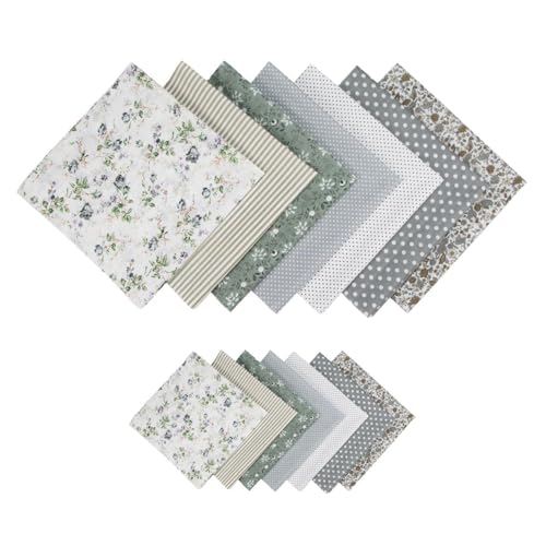 14 Stück Blumen-Patchwork, Quadratische Baumwolle, Bedrucktes Patchwork In Leinwandbindung, Diy-Nähmaterialien, Kleidungsreparatur-Patchwork, Weicher Futterstoff 14 Stück Blumen-Patchwork, Quadratische Baumwolle, Bedrucktes Patchwork In Leinwandbindung, Diy-Nähmaterialien, Kleidungsreparatur-Patchwork, Weicher Futterstoff von CWPFVQA