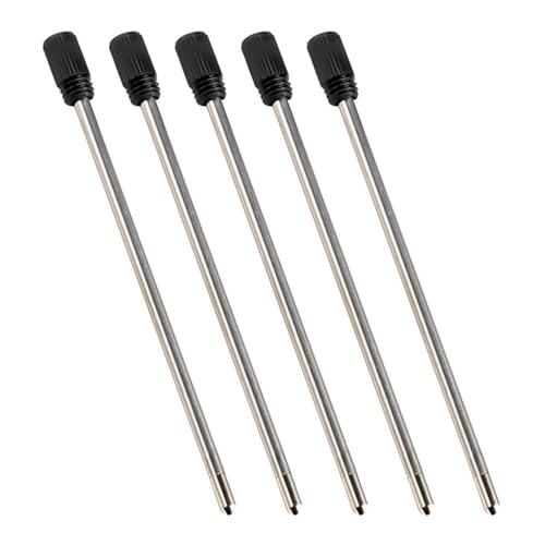 5 Stück Kugelschreiber-Ersatzminen, Schwarze Kugelschreiber-Minen, Metall-Stift-Minen, Kugelschreiber-Zubehör, Arbeits- Und Bürobedarf 5 Stück Kugelschreiber-Ersatzminen, Schwarze Kugelschreiber-Minen, Metall-Stift-Minen, Kugelschreiber-Zubehör, Arbeits- Und Bürobedarf von CWPFVQA