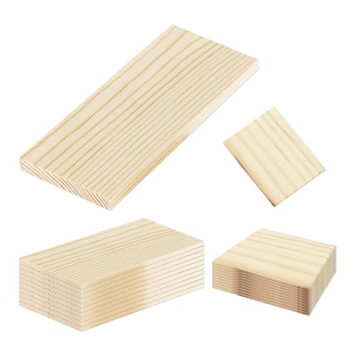 CWPFVQA 20 Stück Rechteckige Holzbretter, Holz Zum Basteln, DIY-Bastelmaterialien, Modellbaumaterialien, Geeignet Zum Basteln, Malen, Schnitzen, Heimdekoration CWPFVQA 20 Stück Rechteckige Holzbretter, Holz Zum Basteln, DIY-Bastelmaterialien, Modellbaumaterialien, Geeignet Zum Basteln, Malen, Schnitzen, Heimdekoration von CWPFVQA