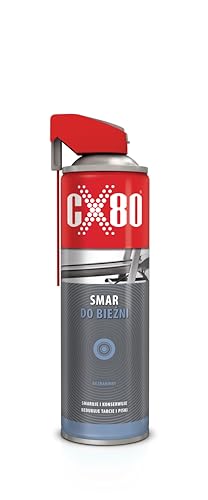 CX80 | Laufband Schmiermittel | Silikonspray für Laufbänder & Fitnessgeräte | Reduziert Reibung & Quietschen | Schutz vor Korrosion & Rissbildung | 500 ml DuoSpray CX80 | Laufband Schmiermittel | Silikonspray für Laufbänder & Fitnessgeräte | Reduziert Reibung & Quietschen | Schutz vor Korrosion & Rissbildung | 500 ml DuoSpray von CX80