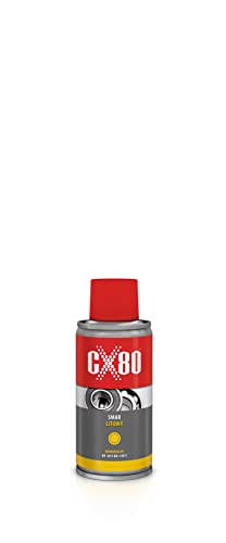 CX80 | Lithiumschmiermittel Spray – universelles Mehrzweckfett mit EP-Zusätzen, wasser- und oxidationsbeständig, für Industrie, Landwirtschaft und Fahrzeuge | -20 °C bis +130 °C | 150 ml von CX80