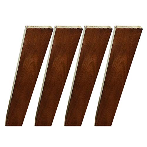 CXEGCCUF 4er-Pack Möbelbeine, Sofabeine, Küchenfüße, Schrankbeine, TV-Schreibtisch-Tischbeine, Fußhocker-Ersatzbeine, für Couchtisch, Esstisch, Nachttisch, Möbelersatzteile (v von CXEGCCUF
