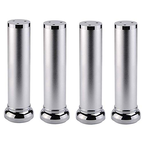 CXEGCCUF Möbelbeine, Sofa-Fußstützbein, Tischfuß, Stuhl, TV-Schrank, Schrankfuß, Bettbein, Couchtisch, Erhöhung der Beine, verstellbare Möbel-Bodenmatte, 4er-Pack, 30 cm von CXEGCCUF