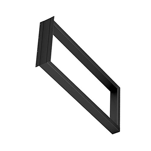 CXEGCCUF Möbelbeine, Tischfüße aus Metall, Stützbeine schwarz, verwendet für Sofa, Bett, Bar, Schreibtisch, Badezimmer, Starke Tragfähigkeit, rechteckige Schrankbeine, Gold, Silber, Gold, 3 von CXEGCCUF