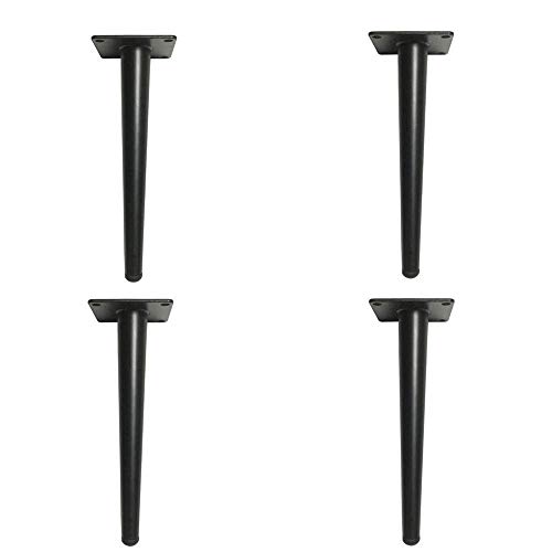CXEGCCUF Möbelbeine, konischer Stützfuß, Möbelstützbein, Schrankfuß, Sofafuß, Couchtischbeine, Badezimmerschrankbeine, TV-Schrankfüße, Metall-Rundrohr-Stützfüße, 15 cm von CXEGCCUF