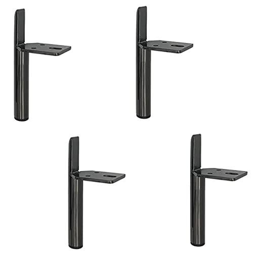 CXEGCCUF Möbelbeine aus Metall, 5/6/7 Zoll, 4 Stück, Moderne Schwarze Möbel, Sofabeine, Sofa-Ersatzteile, für Kommodenbeine, Sideboard, Liegestuhl, Couch, Kreisstuhl, Couch, Kaffeetisch, 7 von CXEGCCUF