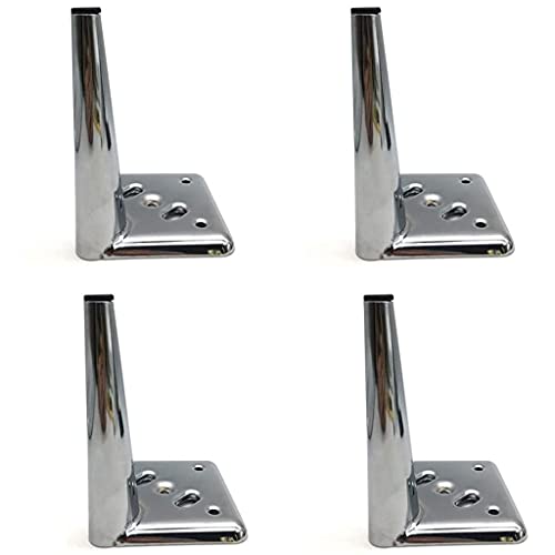 CXEGCCUF Robuste Metall-Schreibtischbeine 5/6/7 Zoll, Möbelbeine, konische Sofabeine, Ersatz-Sofabeine, 4er-Pack für Couchfüße, Kommoden, Schränke, DIY-Möbel, Gold-6 Zoll von CXEGCCUF