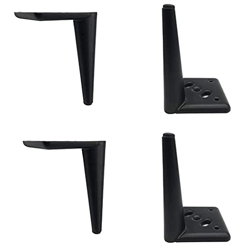 CXEGCCUF Robuste Metall-Schreibtischbeine 5/6/7 Zoll, Möbelbeine, konische Sofabeine, Ersatz-Sofabeine, 4er-Pack für Couchfüße, Kommoden, Schränke, DIY-Möbel, Gold-6 Zoll von CXEGCCUF