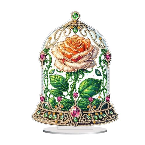 CXINLky DIY Diamond Painting Tisch Deko, 5D Diamant Painting Blumen Tischdeko, Diamant Malerei Stehend Kunst Set, Ornamente Geschenke für Zuhause,Büro Dekoration-06 CXINLky DIY Diamond Painting Tisch Deko, 5D Diamant Painting Blumen Tischdeko, Diamant Malerei Stehend Kunst Set, Ornamente Geschenke für Zuhause,Büro Dekoration-06 von CXINLky