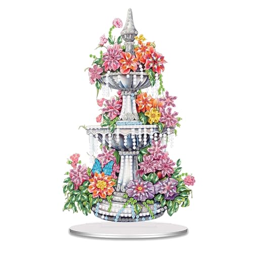 CXINLky DIY Diamond Painting Tisch Deko, 5D Diamant Painting Blumen Tischdeko, Diamant Malerei Stehend Kunst Set, Ornamente Geschenke für Zuhause,Büro Dekoration-43 CXINLky DIY Diamond Painting Tisch Deko, 5D Diamant Painting Blumen Tischdeko, Diamant Malerei Stehend Kunst Set, Ornamente Geschenke für Zuhause,Büro Dekoration-43 von CXINLky